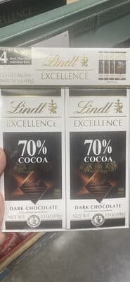 70% Cocoa Chocolate