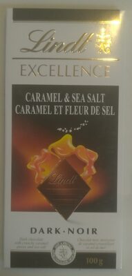 Caramel & Sea Salt Dark Lindt Excellence