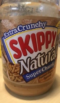 Extra Crunchy Natural Peanut Butter Spread