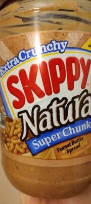 Extra Crunchy Natural Peanut Butter Spread