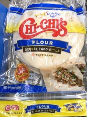 Street taco style flour