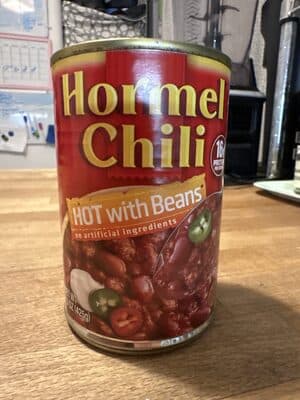 Hormel Hot Chili With Beans