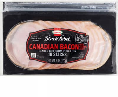 Canadian Bacon Center Cut From Pork Loin