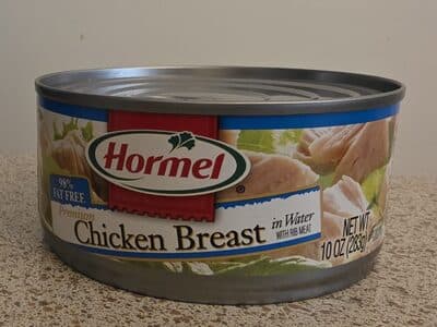 98% Fat Free Premium Chicken Breast In Water With Rib Meat