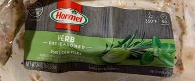 Rosemary, Thyme & Basil Dry Seasoned Herb Pork Loin Filet