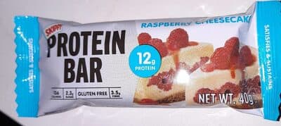Protein Bar Raspberry Cheesecake