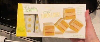 Sweet Lemon Layers Cakebites