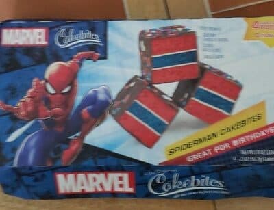 Marvel Cake bites