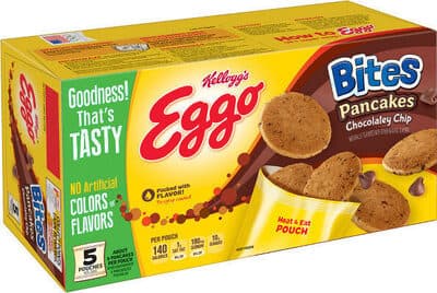 Chocolatey Chip Flavored Pancakes