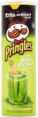 Screamin' Dill Pickle Flavored Potato Crisps