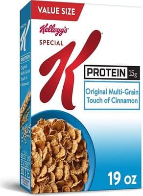 Original Multi-Grain Touch of Cinnamon Lightly Sweetened Wheat, Rice and Soy Flakes Cereal
