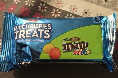 Kellogg's Rice Krispies Treats Squares Milk Chocolate M&M