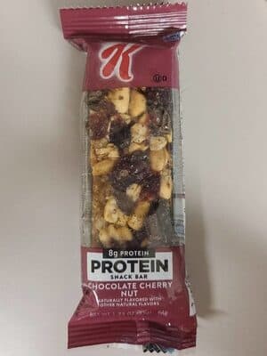 Chocolate Cherry Nut Flavored Protein Snack Bar