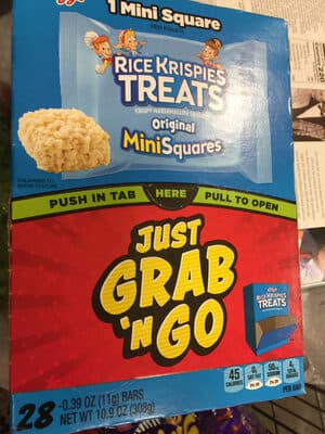 Original Crispy Marshmallow Mini Squares