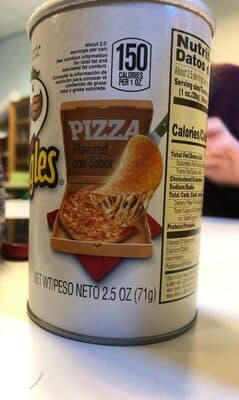Pizza Flavored Potato Crisps