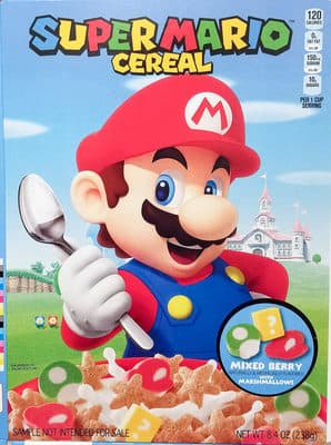 Mixed Berry Flavored Cereal With Marshmallows