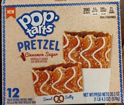 Cinnamon Sugar Flavored Pretzel