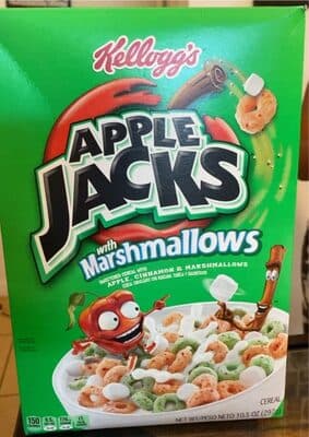Sweetened Cereal with Apple, Cinnamon & Marshmallows