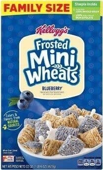 Blueberry Flavored Whole Grain Cereal