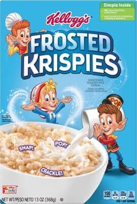Frosted Krispies Cereal