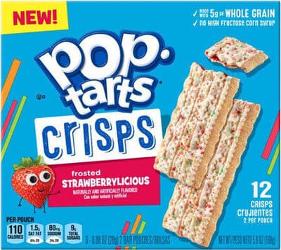 Frosted Strawberrylicious Flavored Crisps