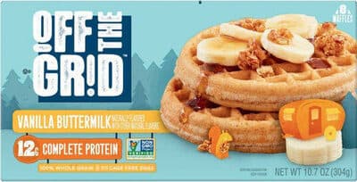 VANILLA BUTTERMILK FLAVORED WAFFLES, VANILLA BUTTERMILK