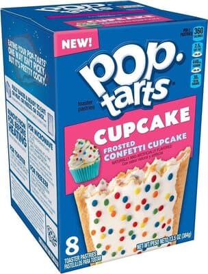 Frosted Confetti Cupcake Flavored Toaster Pastries