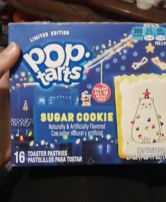Sugar Cookie Flavored Toaster Pastries