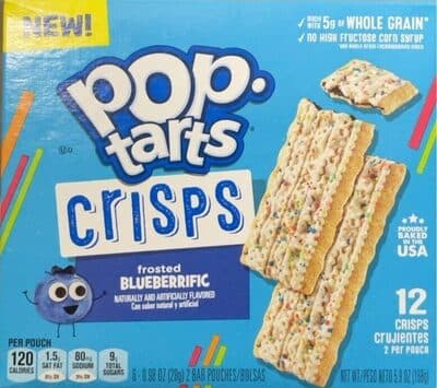 Frosted Blueberrific Flavored Crisps