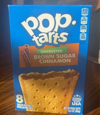 Unfrosted Brown Sugar Cinnamon Toaster Pastries