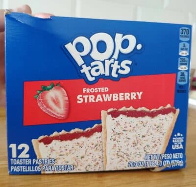 Frosted Strawberry Toaster Pastries