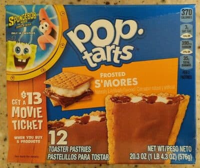 Frosted S'mores Flavored Toaster Pastries