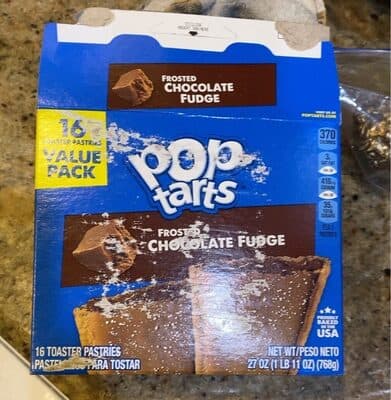 Frosted Chocolate Fudge Toaster Pastries