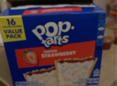 Frosted Strawberry Toaster Pastries