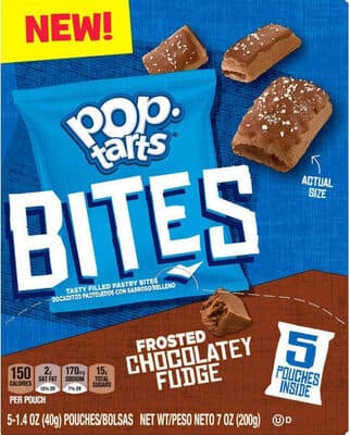 Frosted Chocolatey Fudge Tasty Filled Pastry Bites