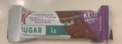 Chocolate Almond Fudge Flavored Snack Bars