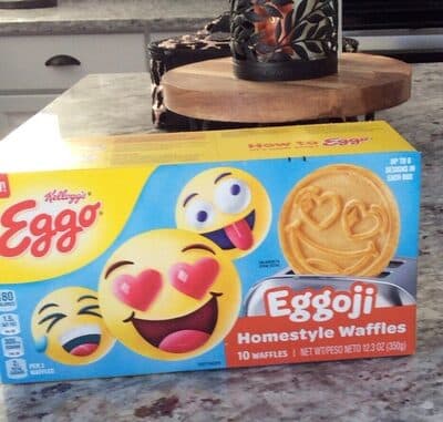 Homestyle Eggoji Waffles