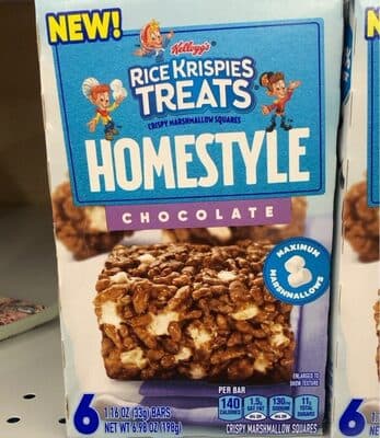 Homestyle Chocolate Crispy Marshmallow Squares