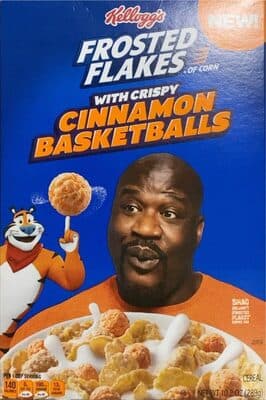 Frosted Flakes Corn with Crispy Cinnamon Basket Balls Cereal