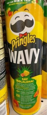 Pineapple Habanero Flavored Wavy Potato Crisps