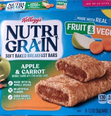 Nutri grain bars