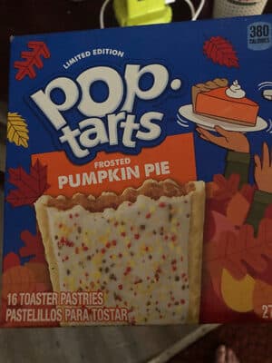Frosted Pumpkin Pie Pop Tarts