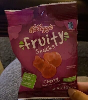 Fruity Snacks Cherry Fruit Flavored Snacks