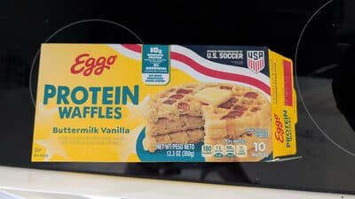 Protein Waffles Buttermilk Vanilla