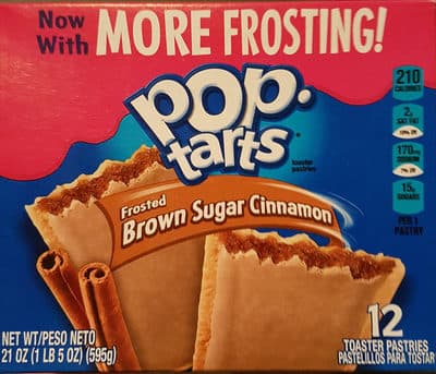 Frosted Brown Sugar Cinnamon Toaster Pastries