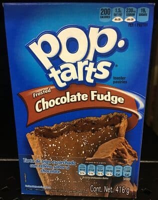 Frosted Chocolate Fudge Toaster Pastries