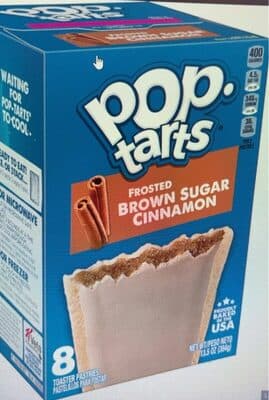 Frosted Brown Sugar Cinnamon Toaster Pastries