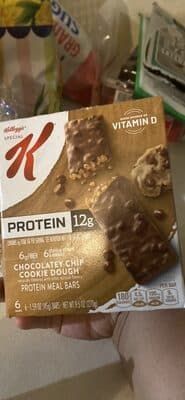 Chocolatey Chip Flavored Protein Meal Bars
