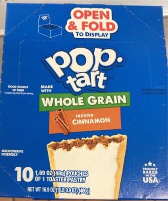 Frosted Cinnamon Toaster Pastry
