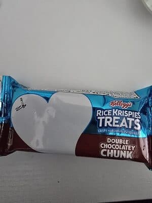 CRISPY MARSHMALLOW SQUARES, DOUBLE CHOCOLATEY CHUNK